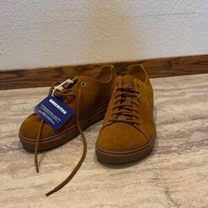 Birkenstock Tan Suede Sneakers